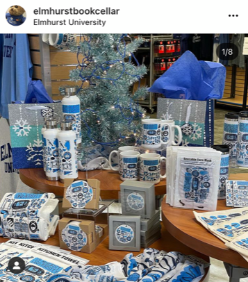 Elmhurst University Homewares Range - Julia Gash x Neil Varsity Line