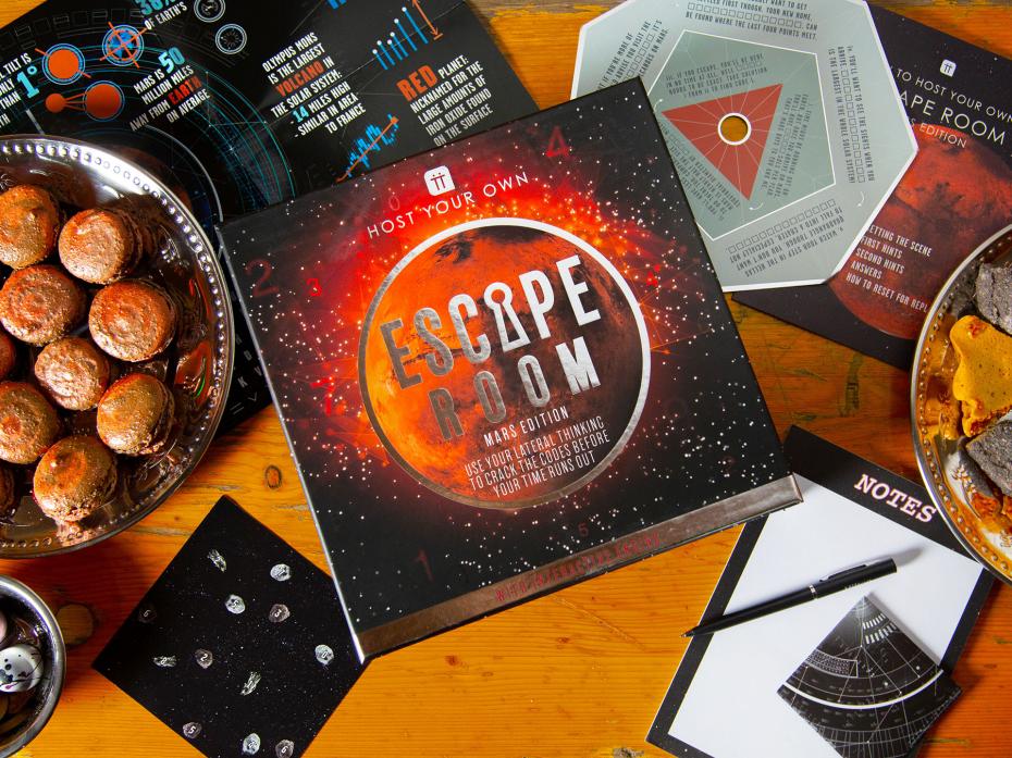 Escape Room game perfect to play with a group of friends or family