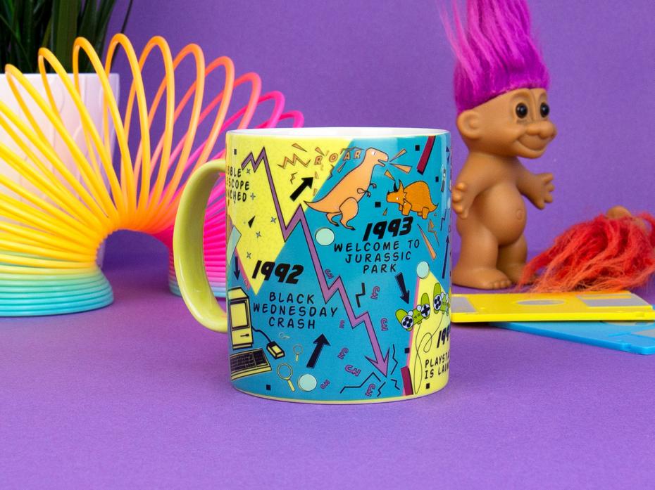 90's Decade Mug