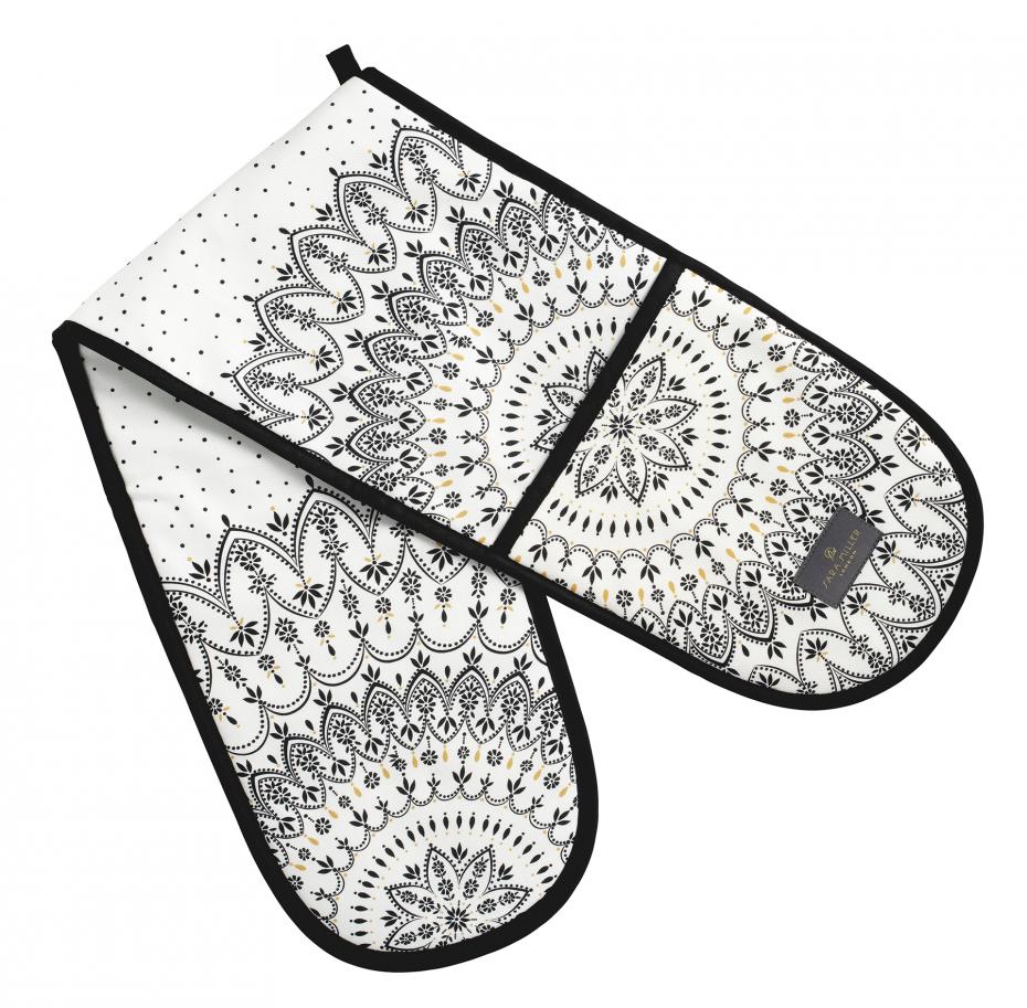 Sara Miller - Artisanne Noir Double Oven Glove