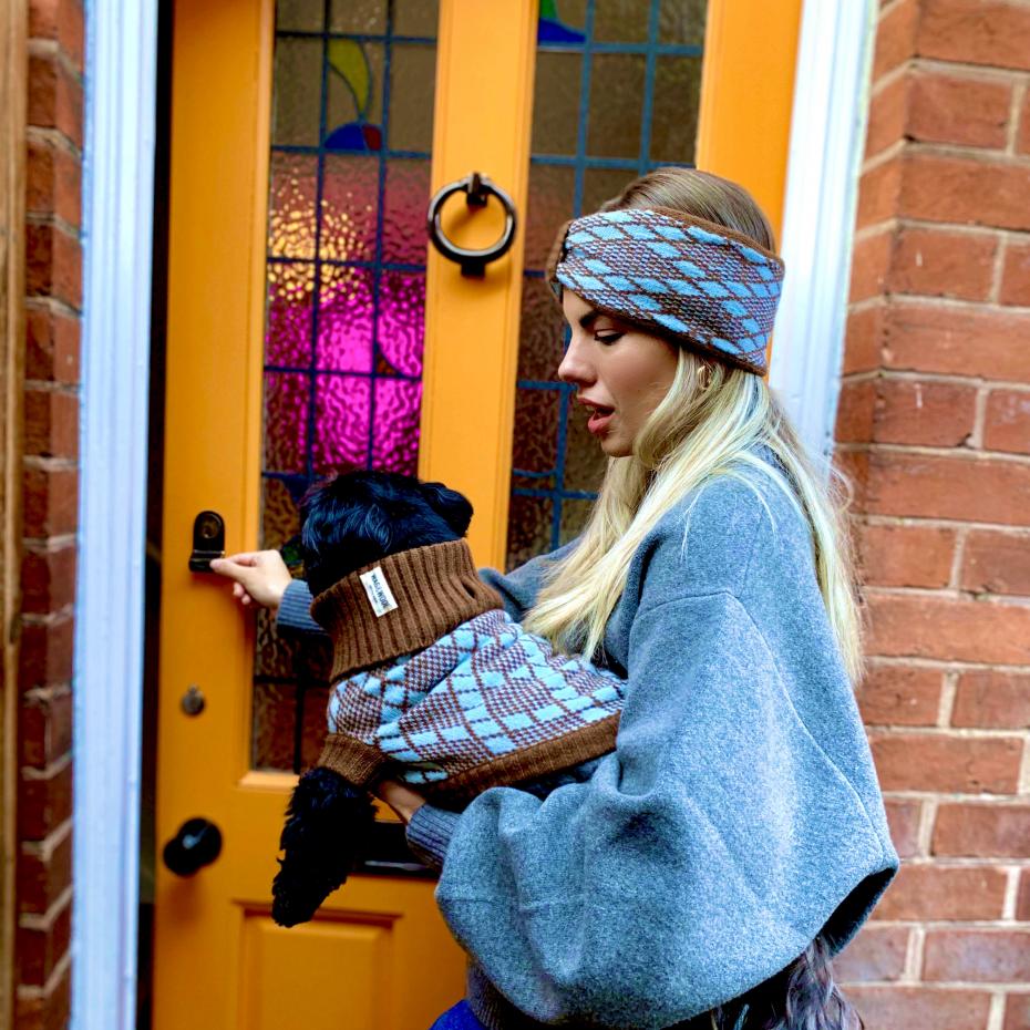 Lucy Dog Jumper & Matching Headband