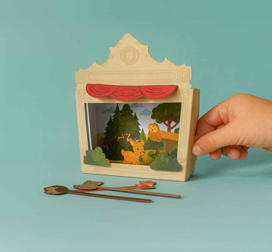 Pikkii Make Your Own Paper Theatre Kit