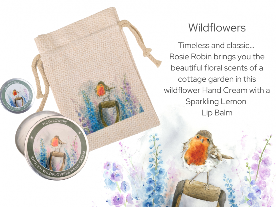 Wildflowers Beauty Gift Bag