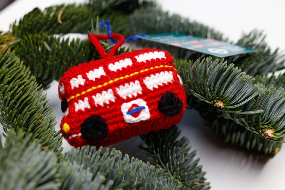 Bus tree decoration