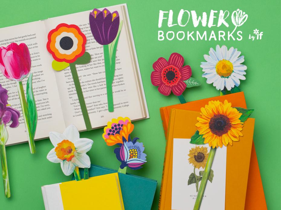 Flower Bookmarks