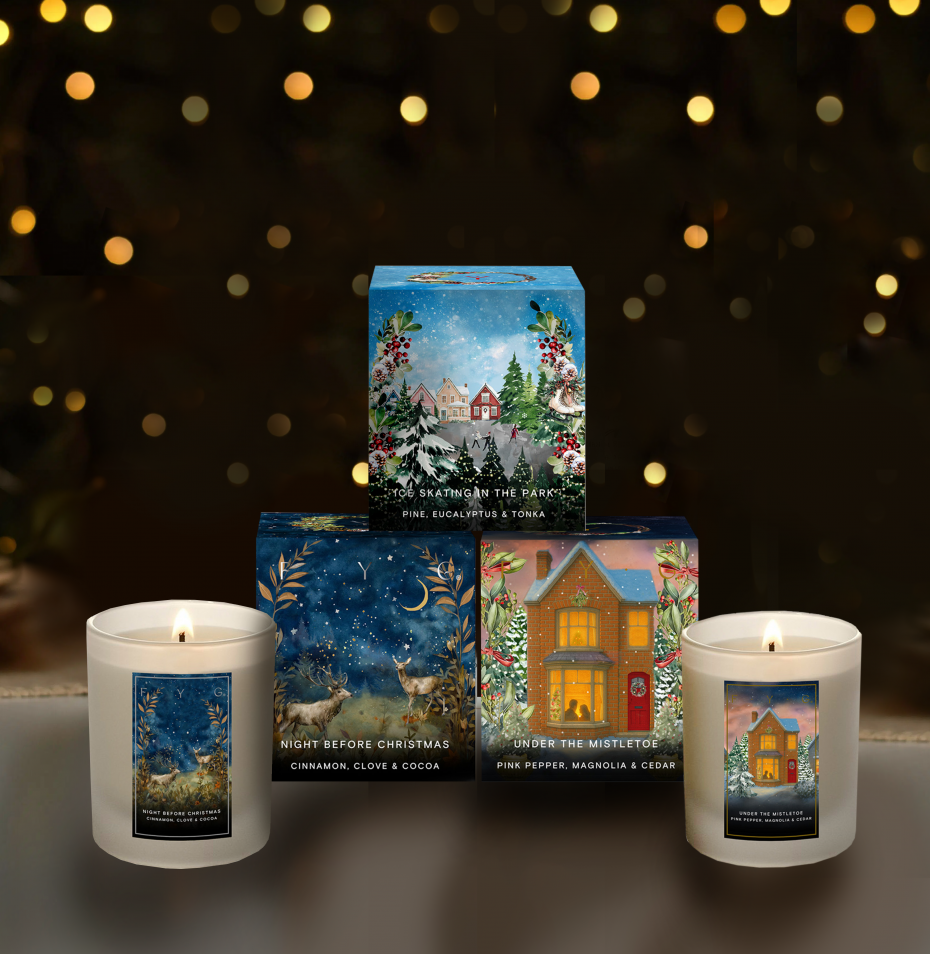 The Christmas Edit Candles