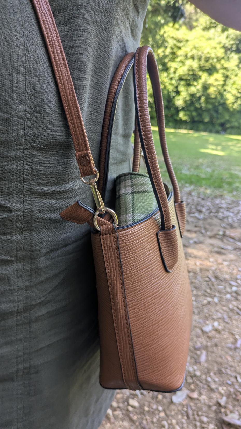 The Pixy Perch is easy to carry in a very small handbag