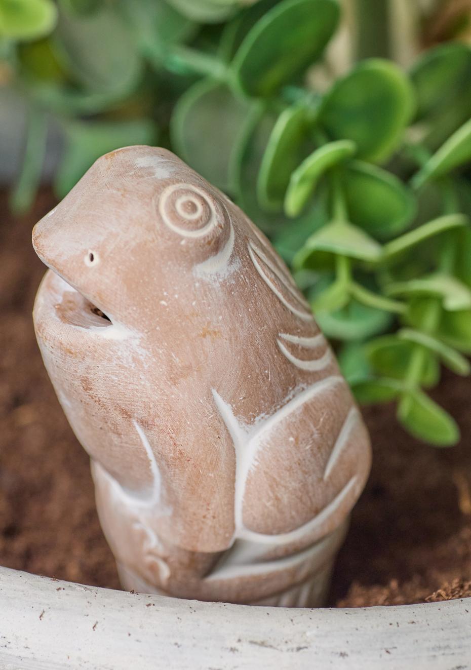 Terracotta Frog Plant Watering Spike