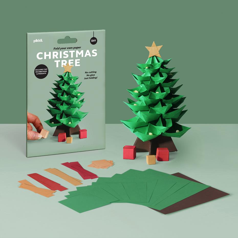 Fold Your Own Christmas Tree