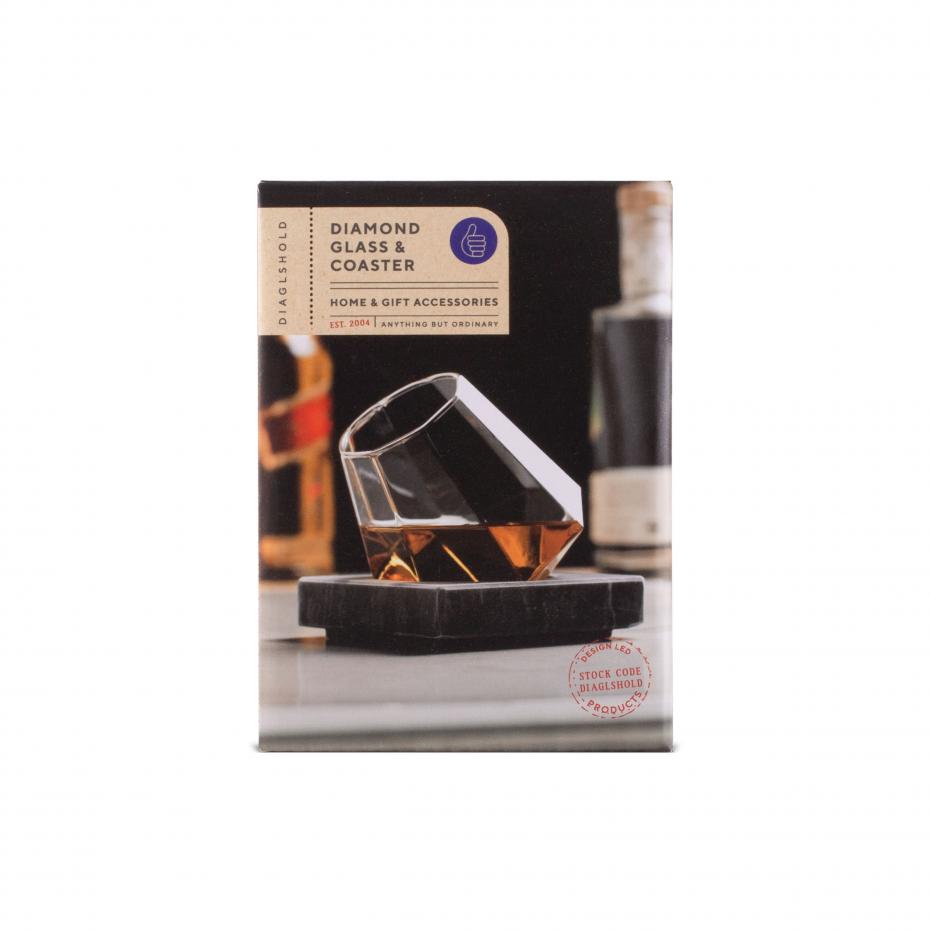 Diamond Glass and Marble Cooling Coaster Packaging