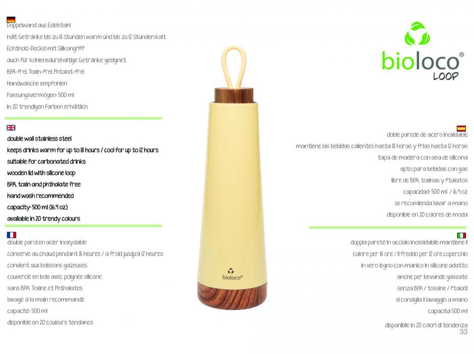 Bioloco Loop Features
