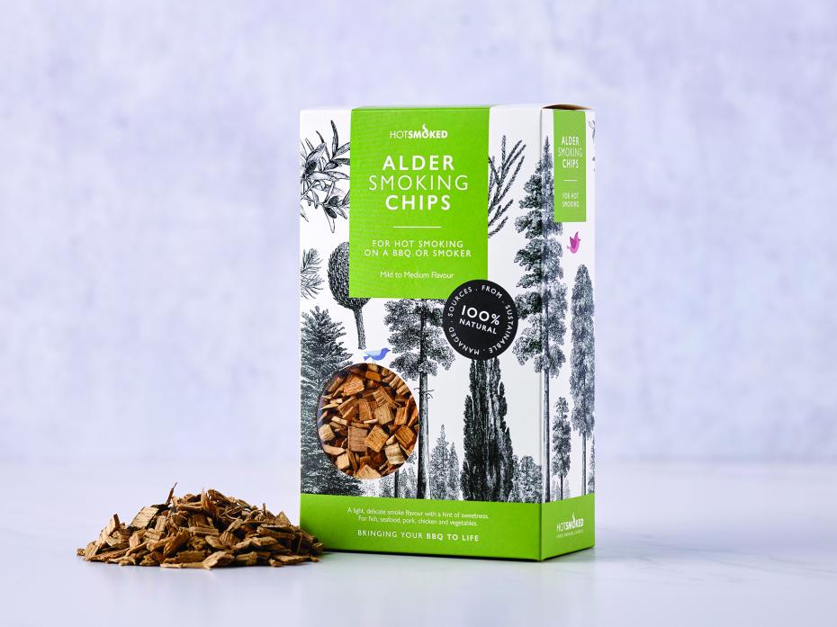 Smoking Chips Boxes - Alder