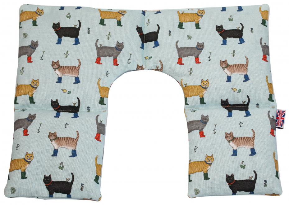 Microwavable Neck and Shoulder Wrap