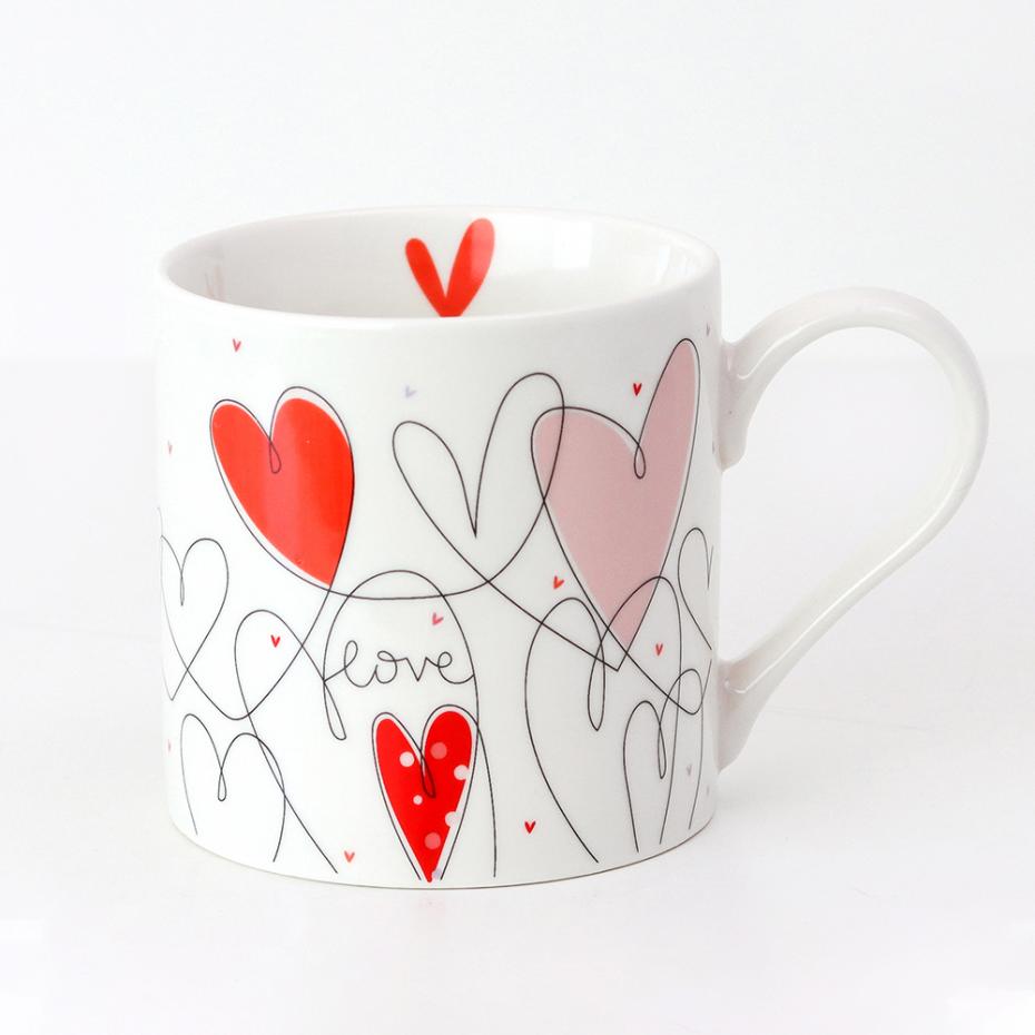 Belly Button Ceramic Mugs