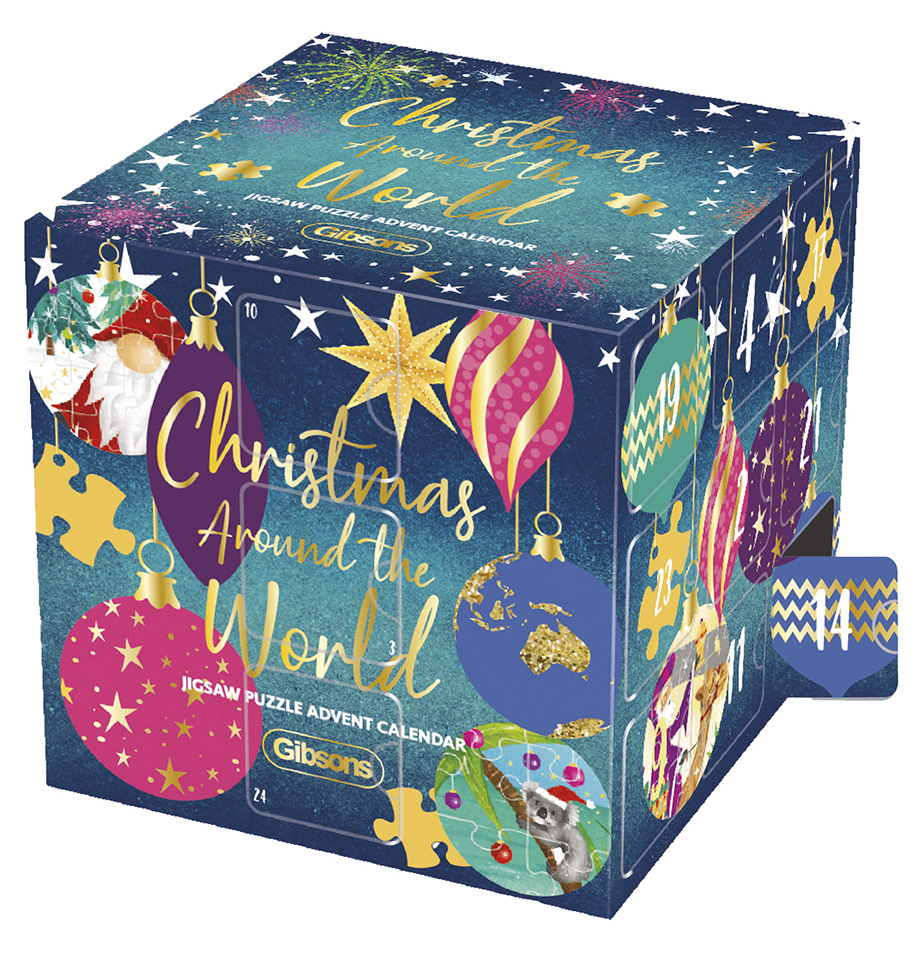 Christmas Around the World Jigsaw Puzzle Advent Calendar