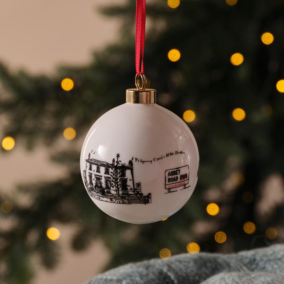 Abbey Road Christmas Bauble