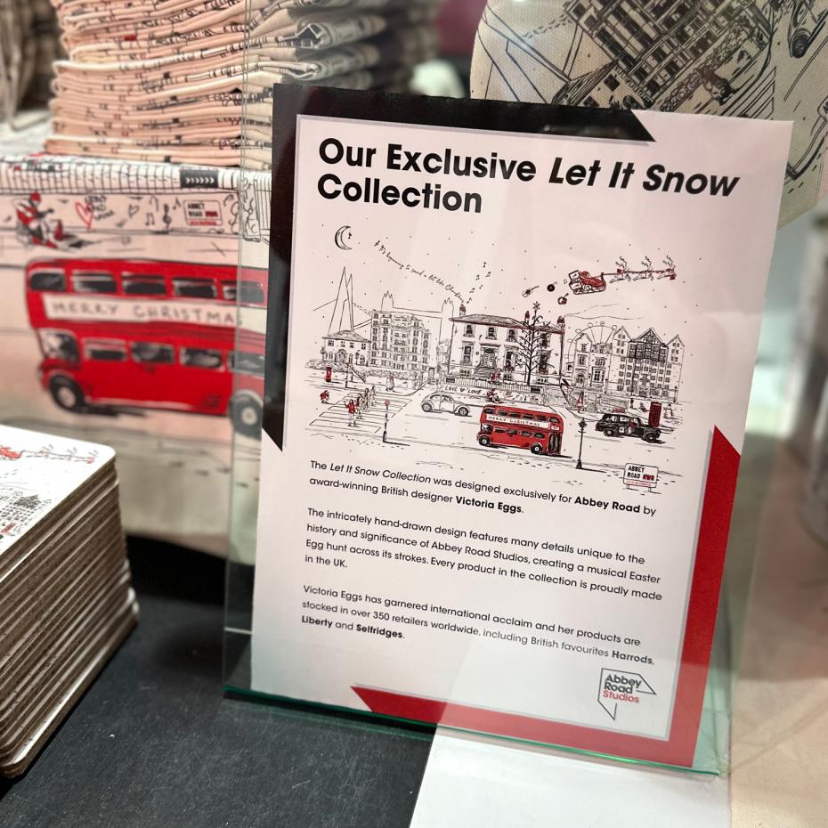 Point of Sale for the Let It Snow Collection