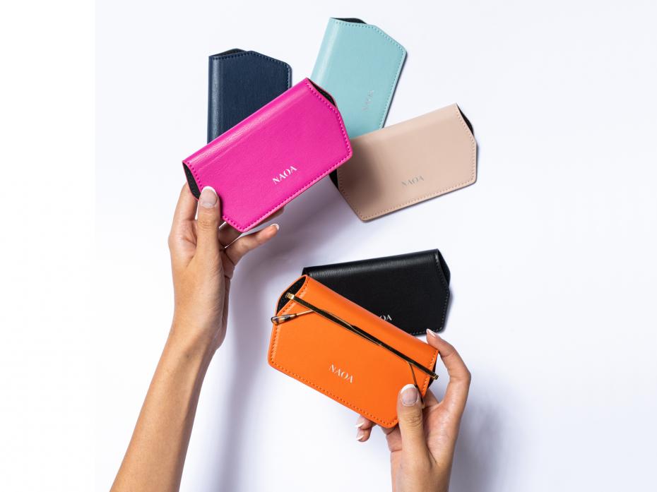 Apple Leather Slim Glasses Case