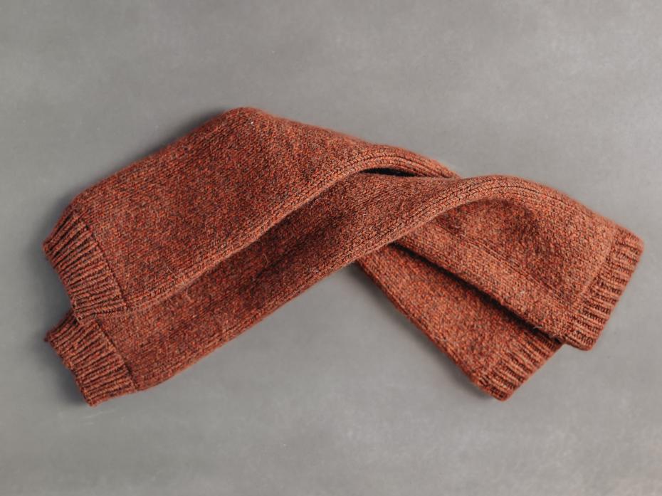 Rust Merino Leg Warmers