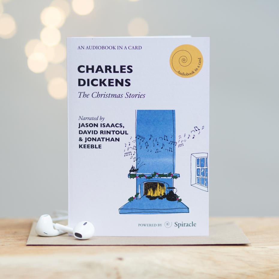 Charles Dickens The Christmas Stories Audiobook in a Card