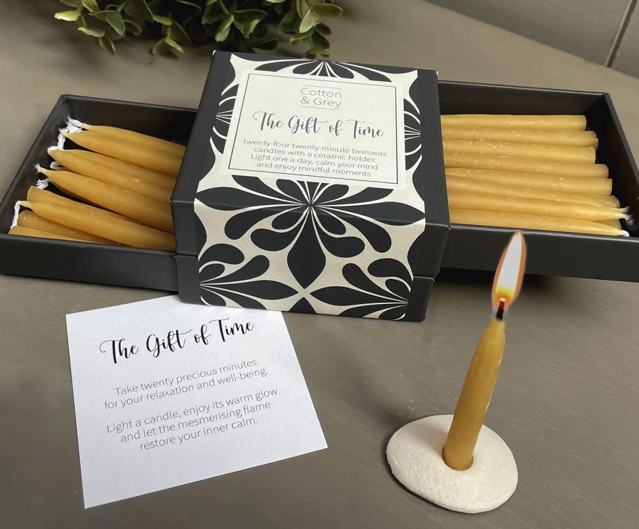 Gift Of Time Twenty Minute Candles Gift set