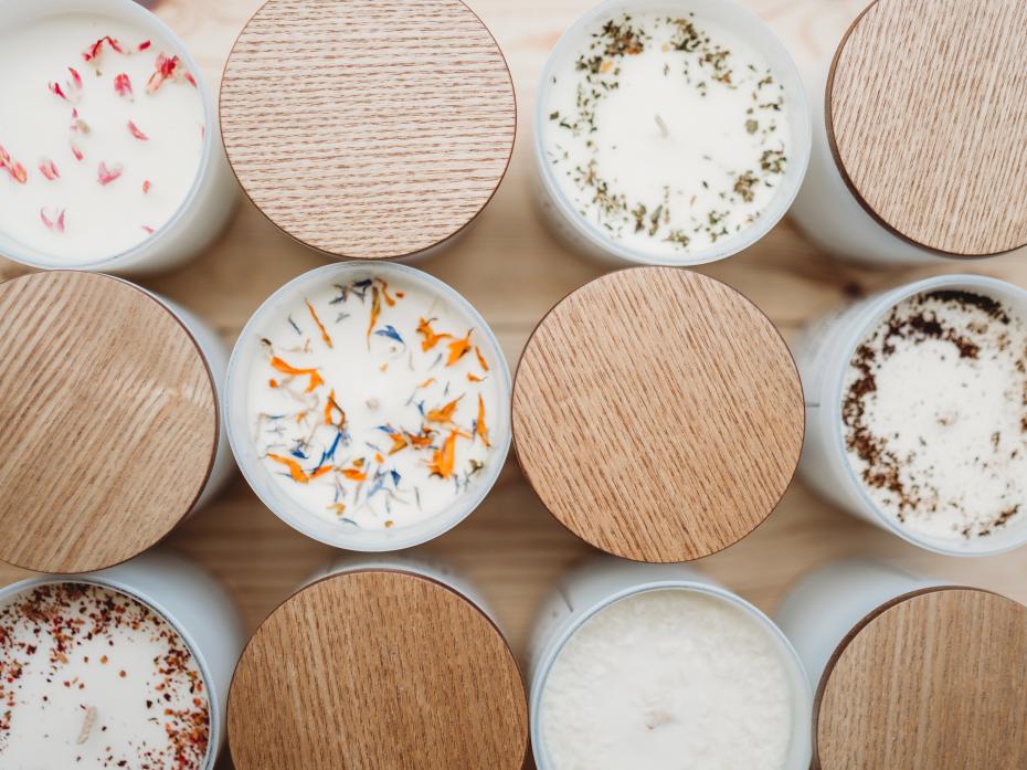 The White Glass Collection