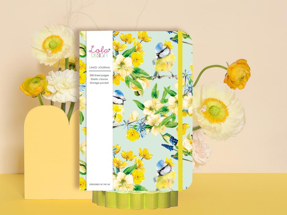 Wildlife botanical Hardback Journal notebook