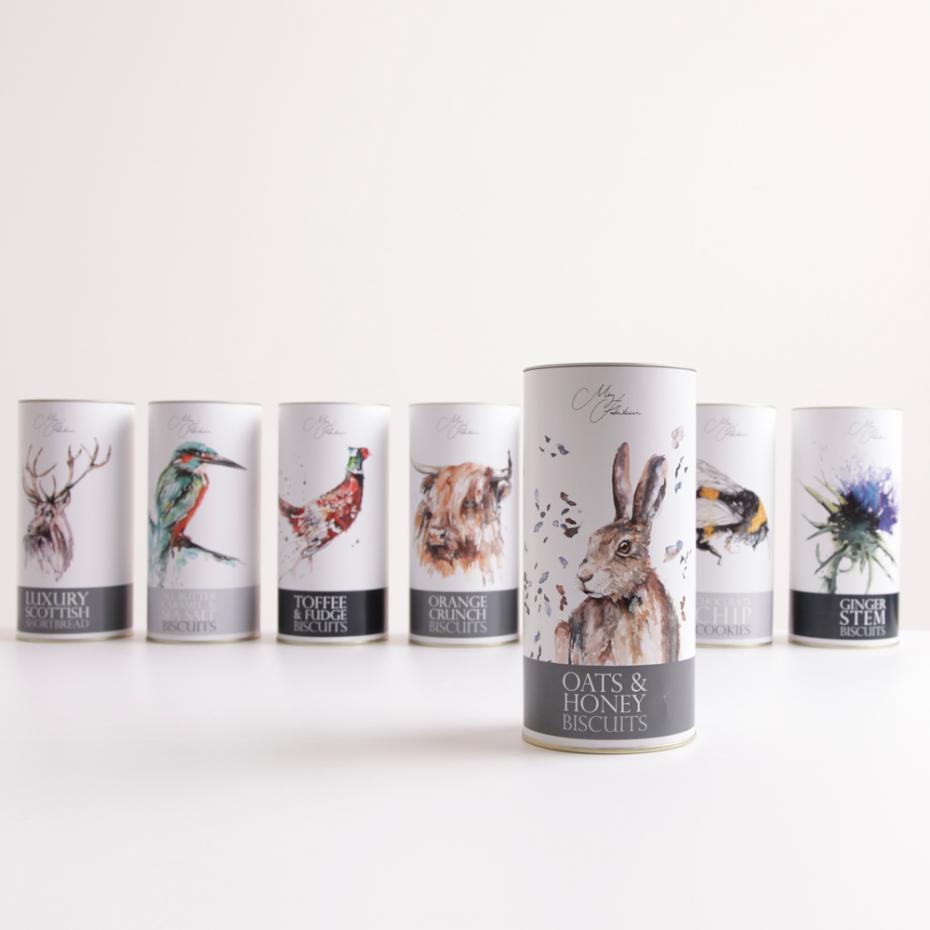 Scrumptious ! Luxury biscuits by Meg Hawkins
