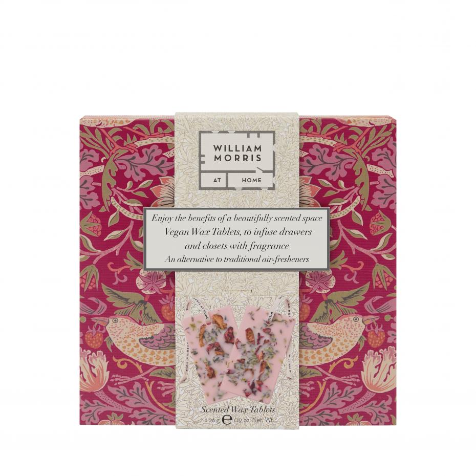 William Morris At Home Strawberry Thief Scented Wax Tablets