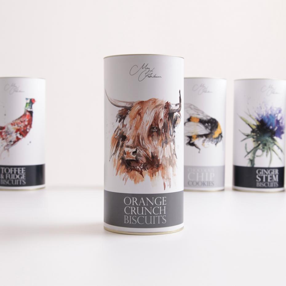Scrumptious ! Luxury biscuits by Meg Hawkins
