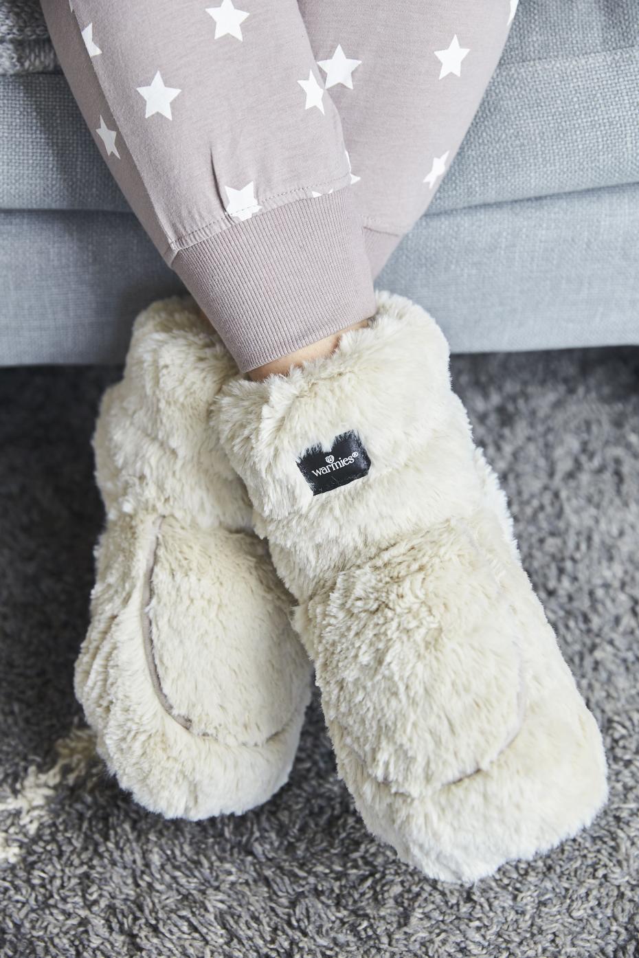 Warmies Luxury Almond Boots