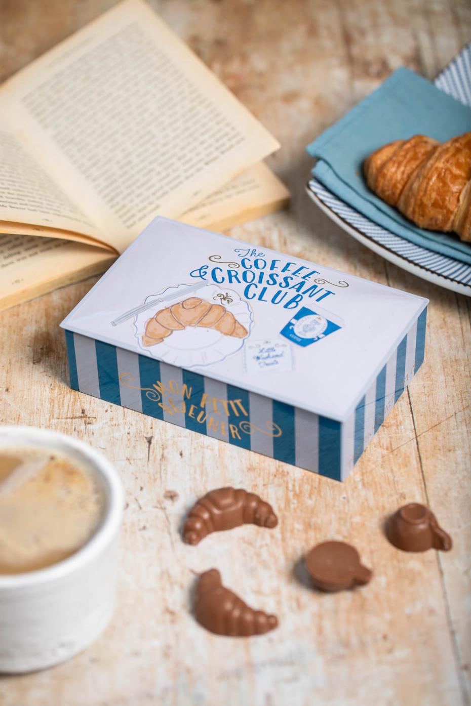 Coffee & Croissant Club Truffle Tin