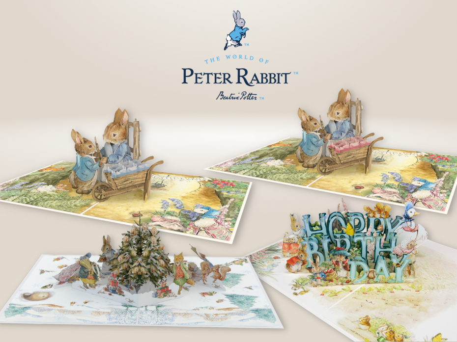 Peter Rabbit Pop Up Card Collection