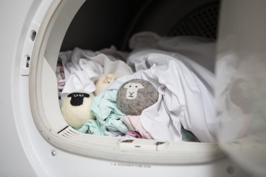 Laundry Balls in action