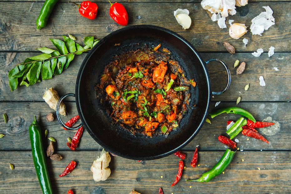 Authentic Birmingham Balti Bowl