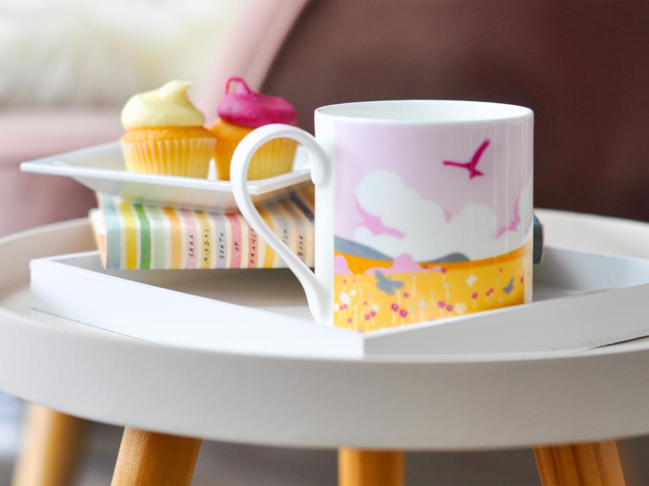 Butterfly Meadows Bone China Mug