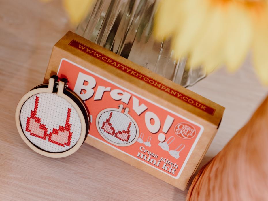 Bravo! Mini Matchbox Cross Stitch Kit