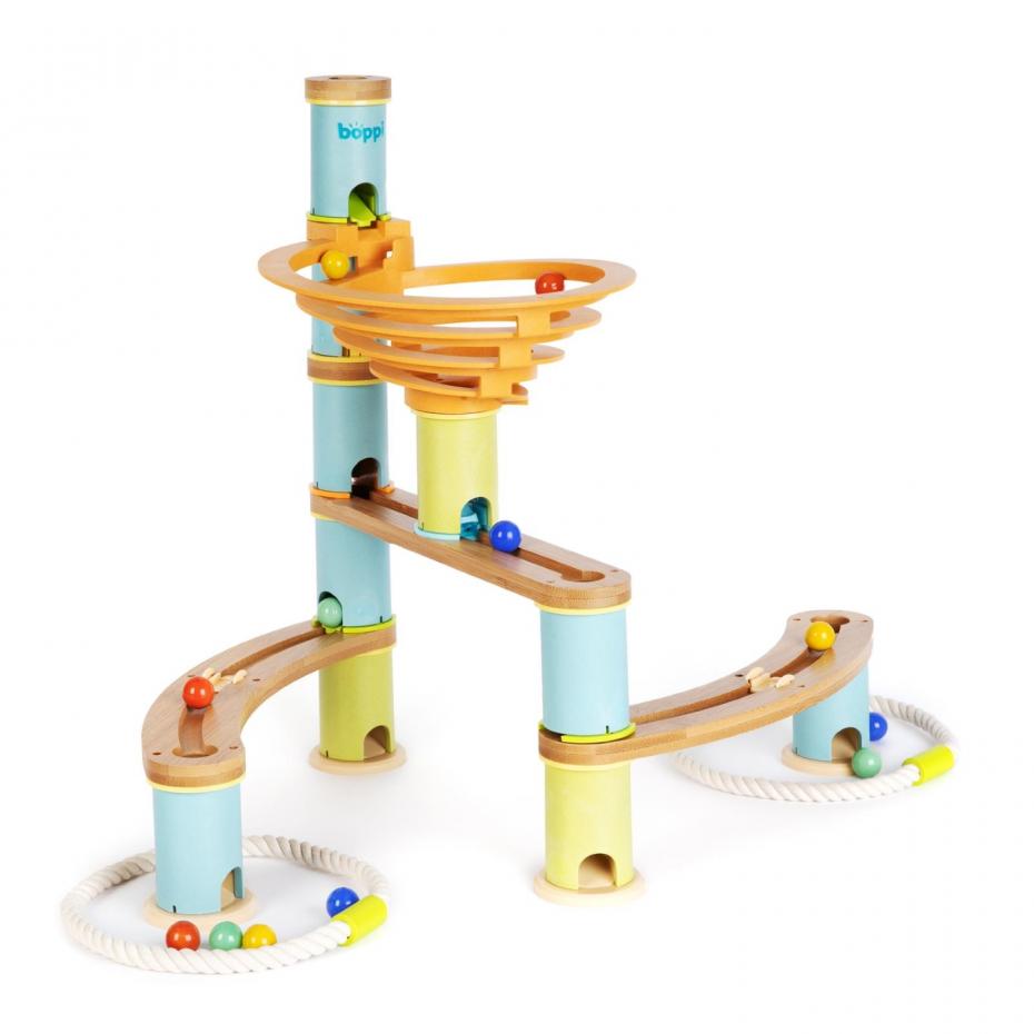 boppi Bamboo Marble Run