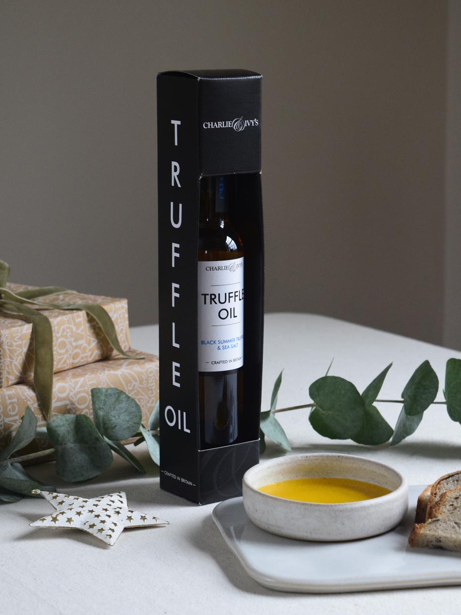 Charlie & Ivy's Truffle Oil - Black Summer Truffle & Sea Salt