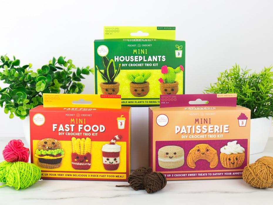 Pocket Crochet - Mini DIY Crochet Kits