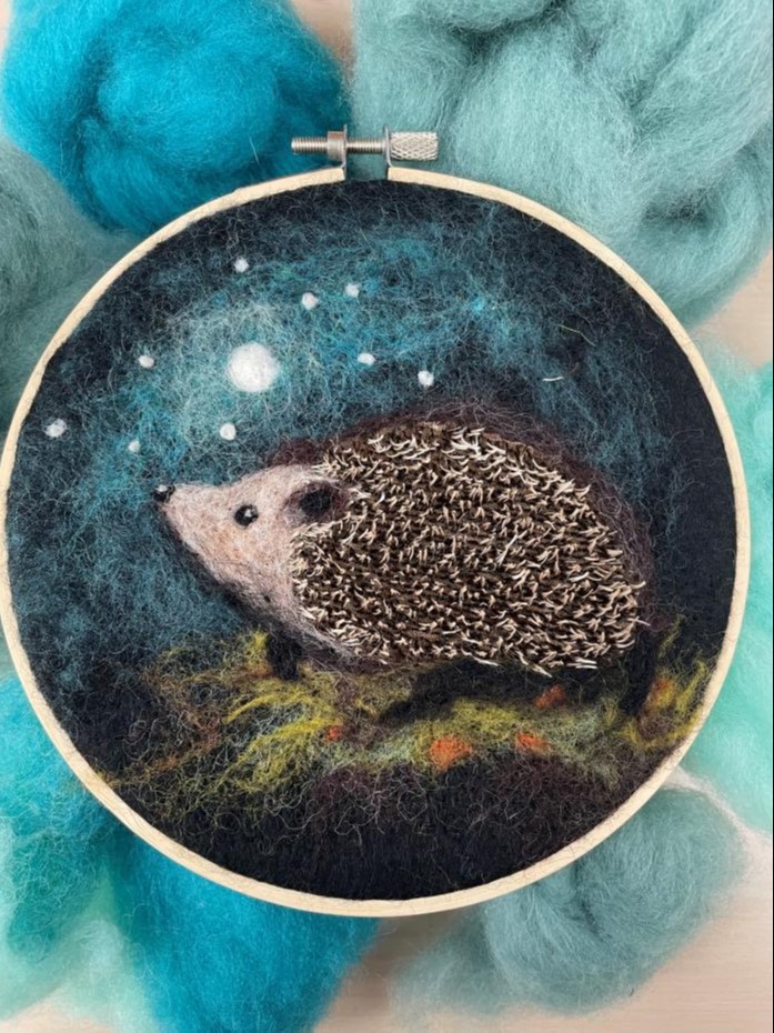 Hedgehog in a Hoop