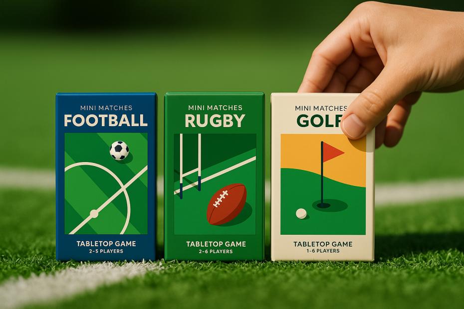 Mini Matches (Football, Golf, Rugby)