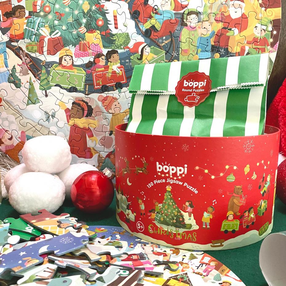 boppi round 150pc puzzles