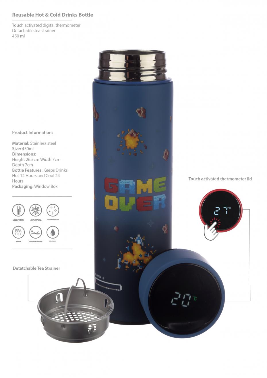 Digital Thermometer Bottle Diagram