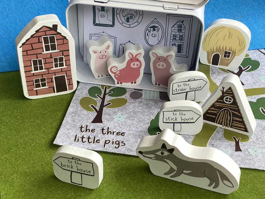 Three Little Pigs set