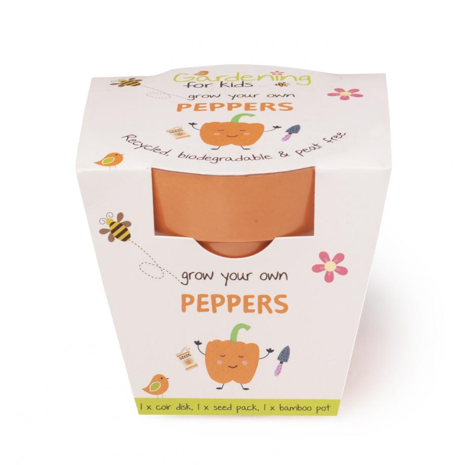 Children's Peppers Growing Kit
