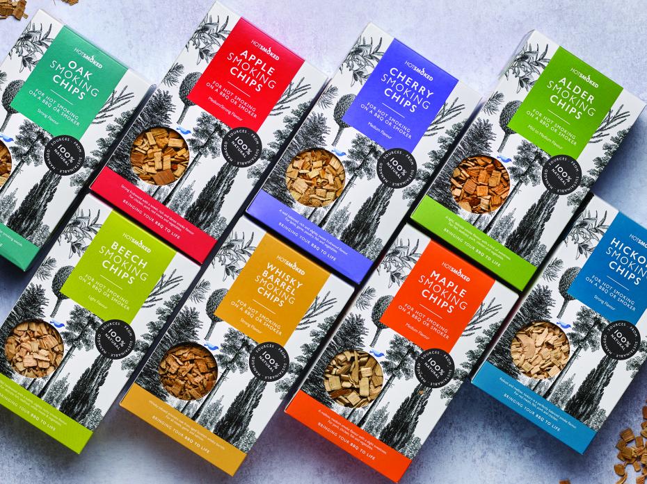 Smoking Chips Boxed Range  - close-up