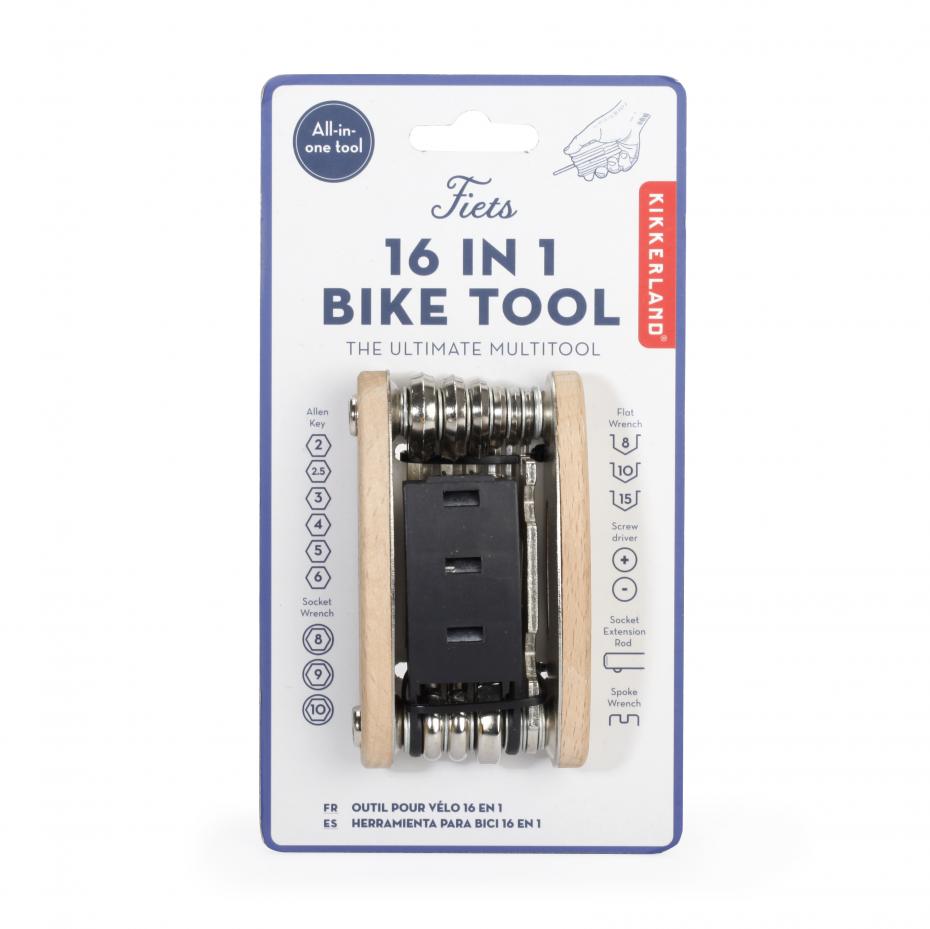 Kikkerland 16 In 1 Bike Tool