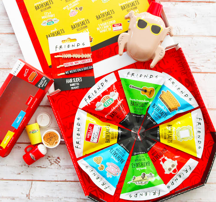 Warner Friends Bath Salts Pizza Box
