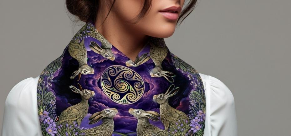 The Silk Heritage Collection - Celtic Hares